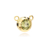 Moment 18K Peridot Energy Stone Charm